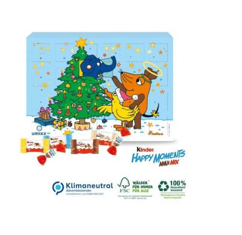 Personalised Kinder Chocolate Wall Advent Calendar